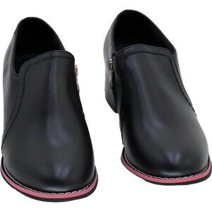 Butiti Black Heeled Bootie Shoes Pump-Style Ankle Boots Women's US 6